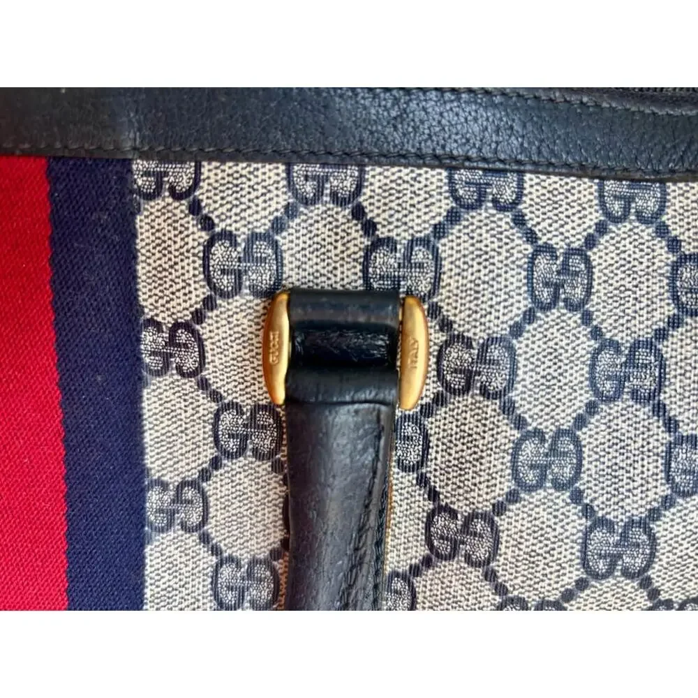 Authentic Gucci GG Supreme Boston Bag